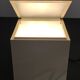Italian cube lamp Cuboluce, first edition of 1972