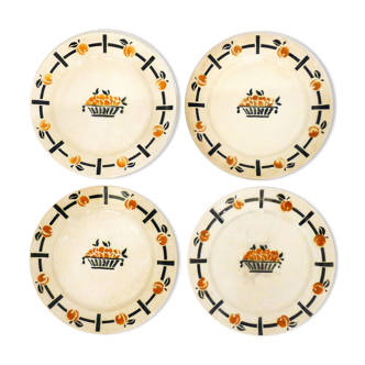 Set de 4 assiettes Badonviller