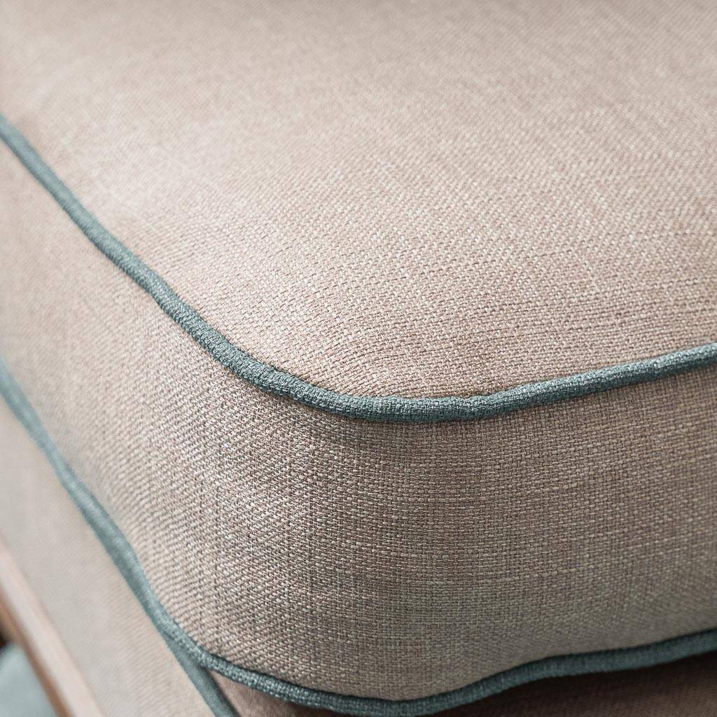 Fauteuil en tissu attribué à Paolo Buffa, style moderniste vintage des années 1950