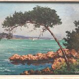 Painting / canvas / painting Ch. Reinhard - Good condition