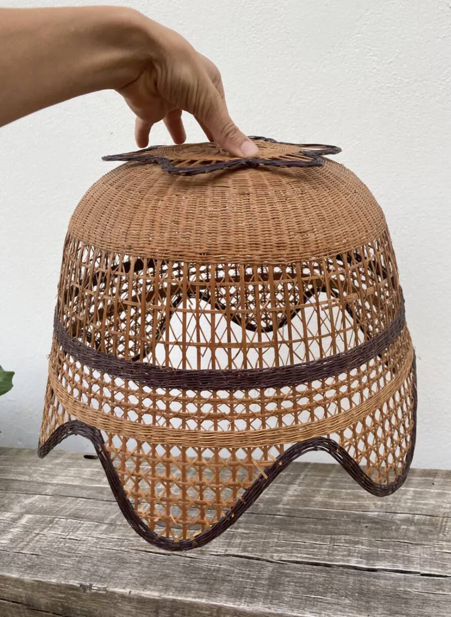 Rattan pendant light 70