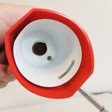 Danish Nordic Solar table or wall lamp in original red color