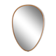 Retro mirror with gold 1960s
