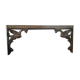 Frame Renaissance-style walnut mantelpiece