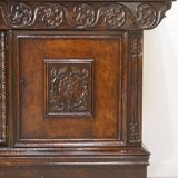 Brown oak sideboard, 1890s