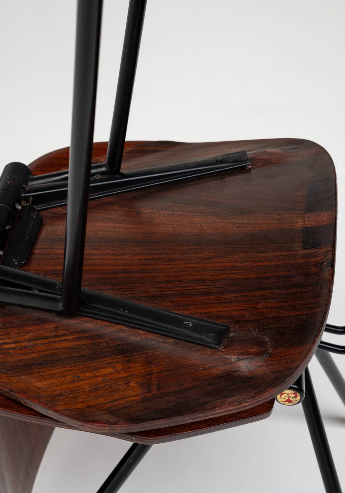 Ensemble de 6 chaises S88 par Osvaldo Borsani pour Tecno, 1956, Italie