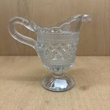 Small glass pitcher
