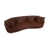 3-seater boucle fabric sofa