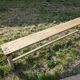 Banc de ferme en bois massif