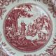 Set of 4 Wedgwood Georgia Historical Plates Mulberry England vintage