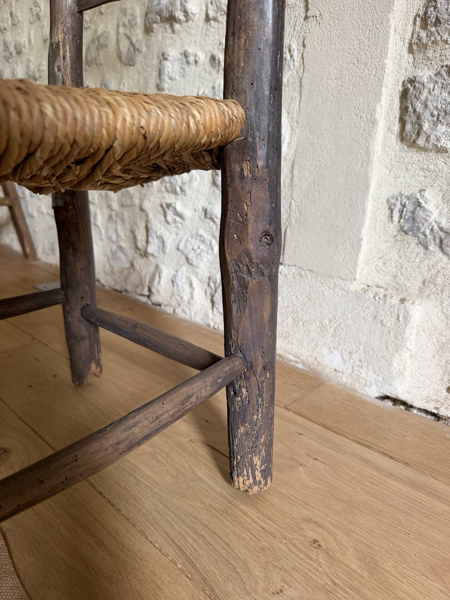 Brutalist popular art chair