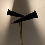 Mid-century double light table lamp, Italy 1960s