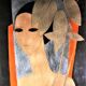 André Minaux (1923-1986). "portrait of elegant." fat pastel on paper signed on view 64 x 49 cm