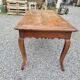Table de ferme XVIIIème style Louis XV en merisier