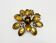 Floral Hollywood Regency Wall or Ceiling Lamp by Hans Kögl