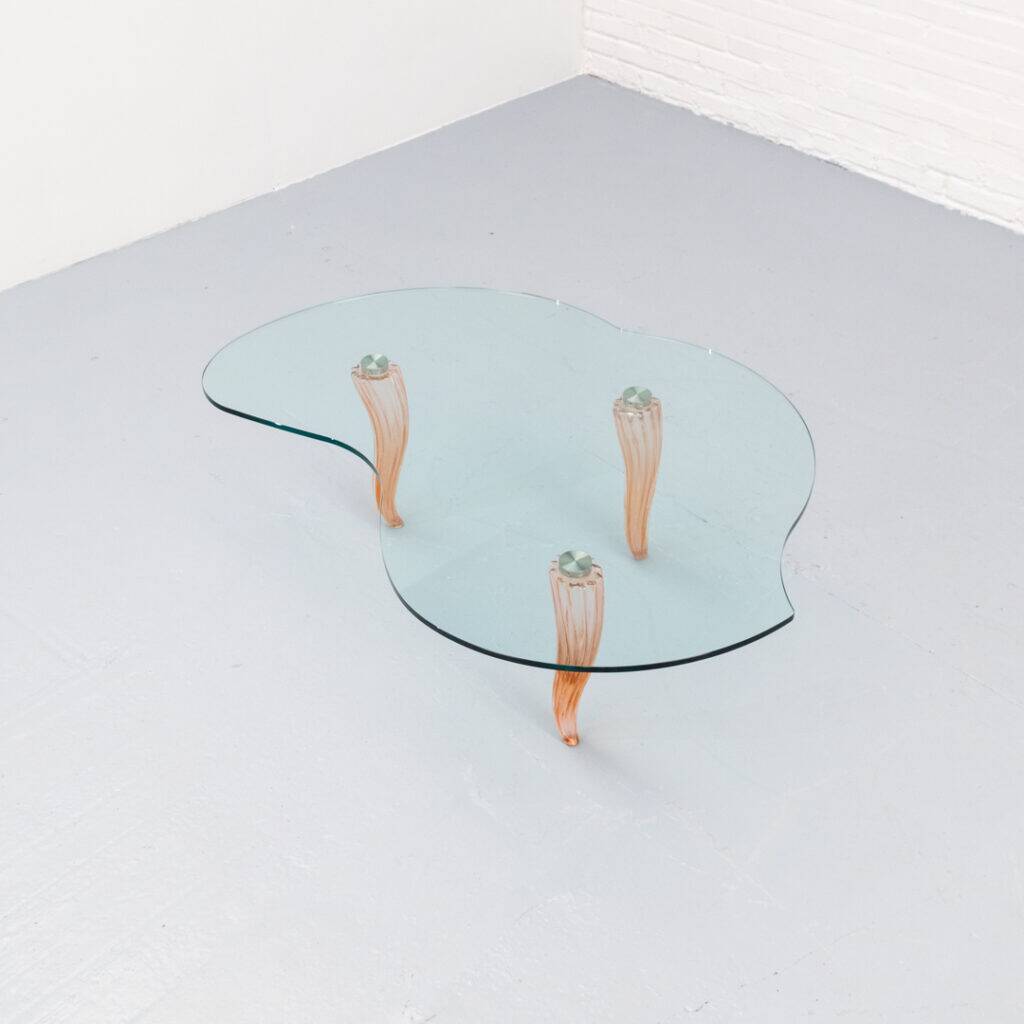 Murano glass coffee table Seguso