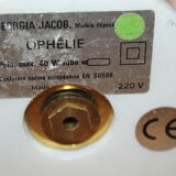 Ancienne lampe Georgia Jacob modèle Ophélie