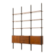 Italian mid century  floor to celling room divider or a bookcase.