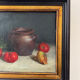 Tableau nature morte huile sur toile ancienne