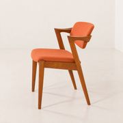 Chaise en teck modèle 42 de Kai Kristiansen par Schou Andersen, Danemark, années 1960.