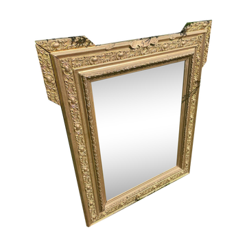Antique gilded mirror