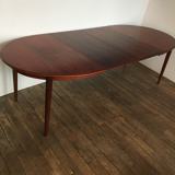 Rosewood extendable dining table