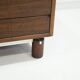 Walnut chest of drawers by Gianfranco Frattini for Bernini.