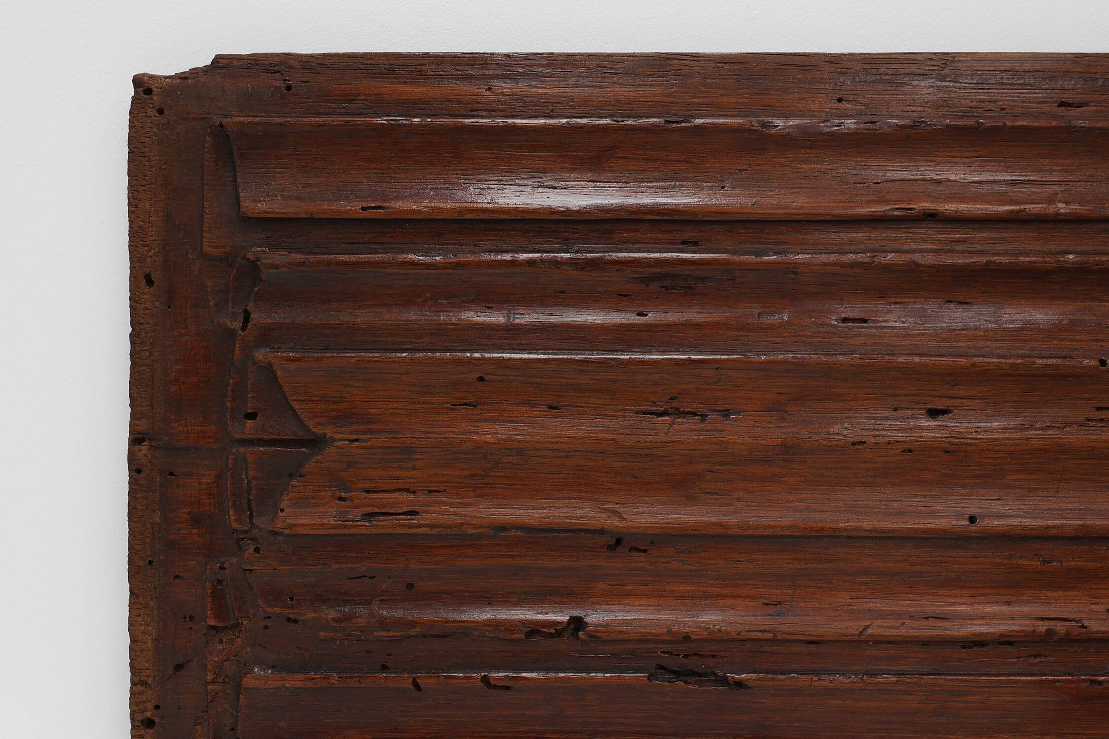 16th Century oak carved Gothic Panel, Belgium