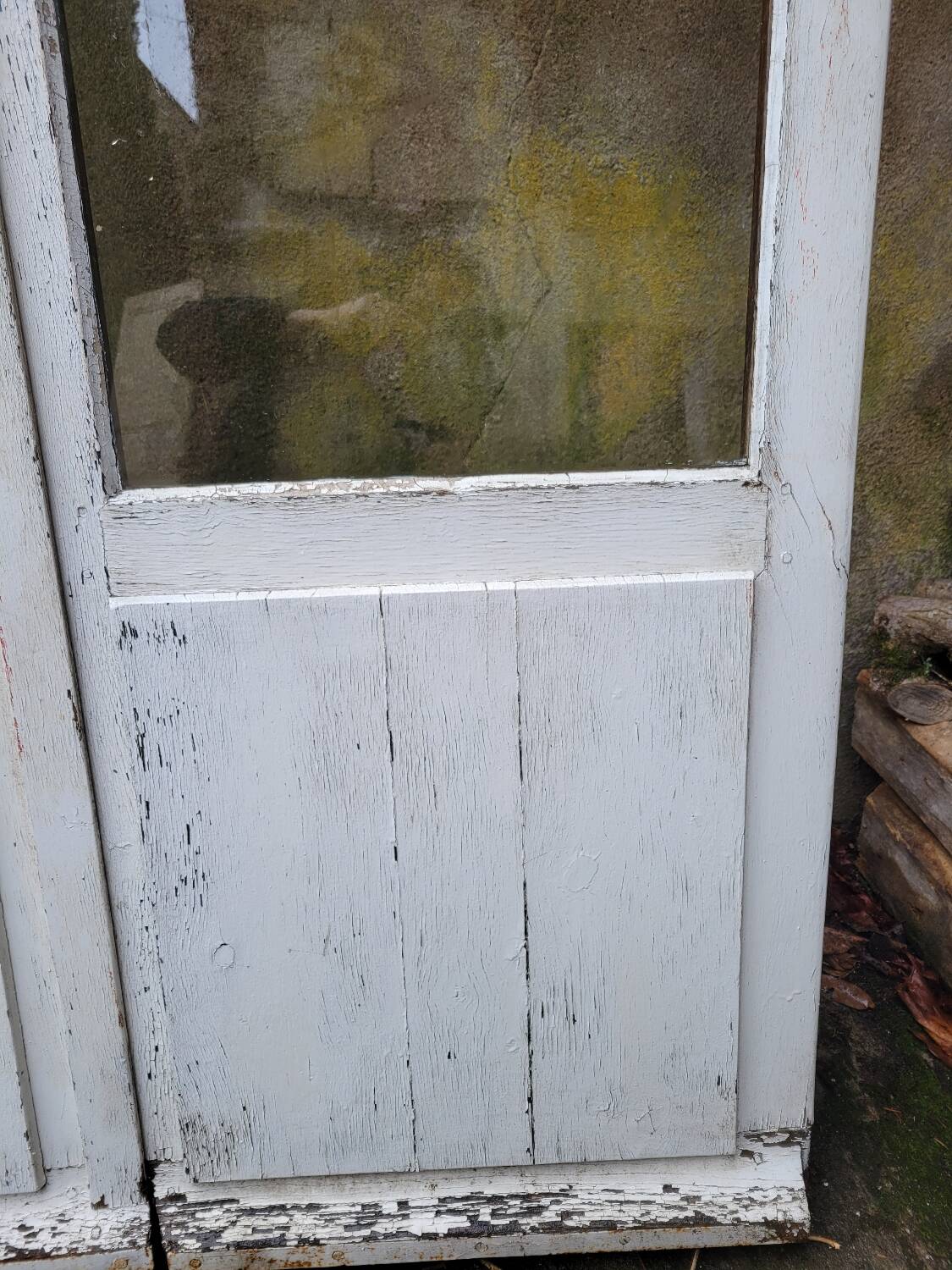 French window or old double glazed door