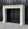 Louis XVI style fireplace in white Carrara marble circa 1880