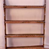 Burmese teak wall shelf