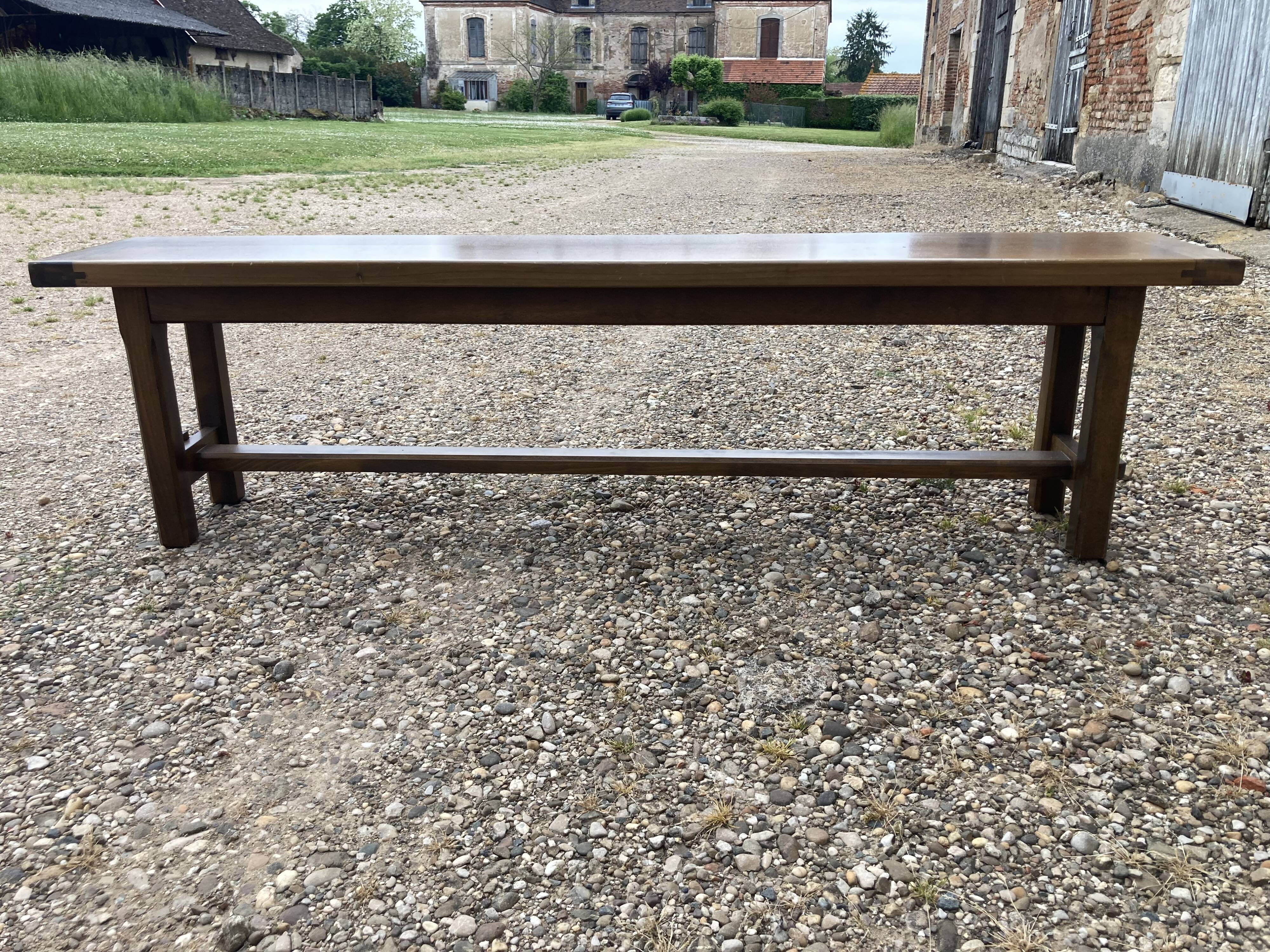 Banc en bois