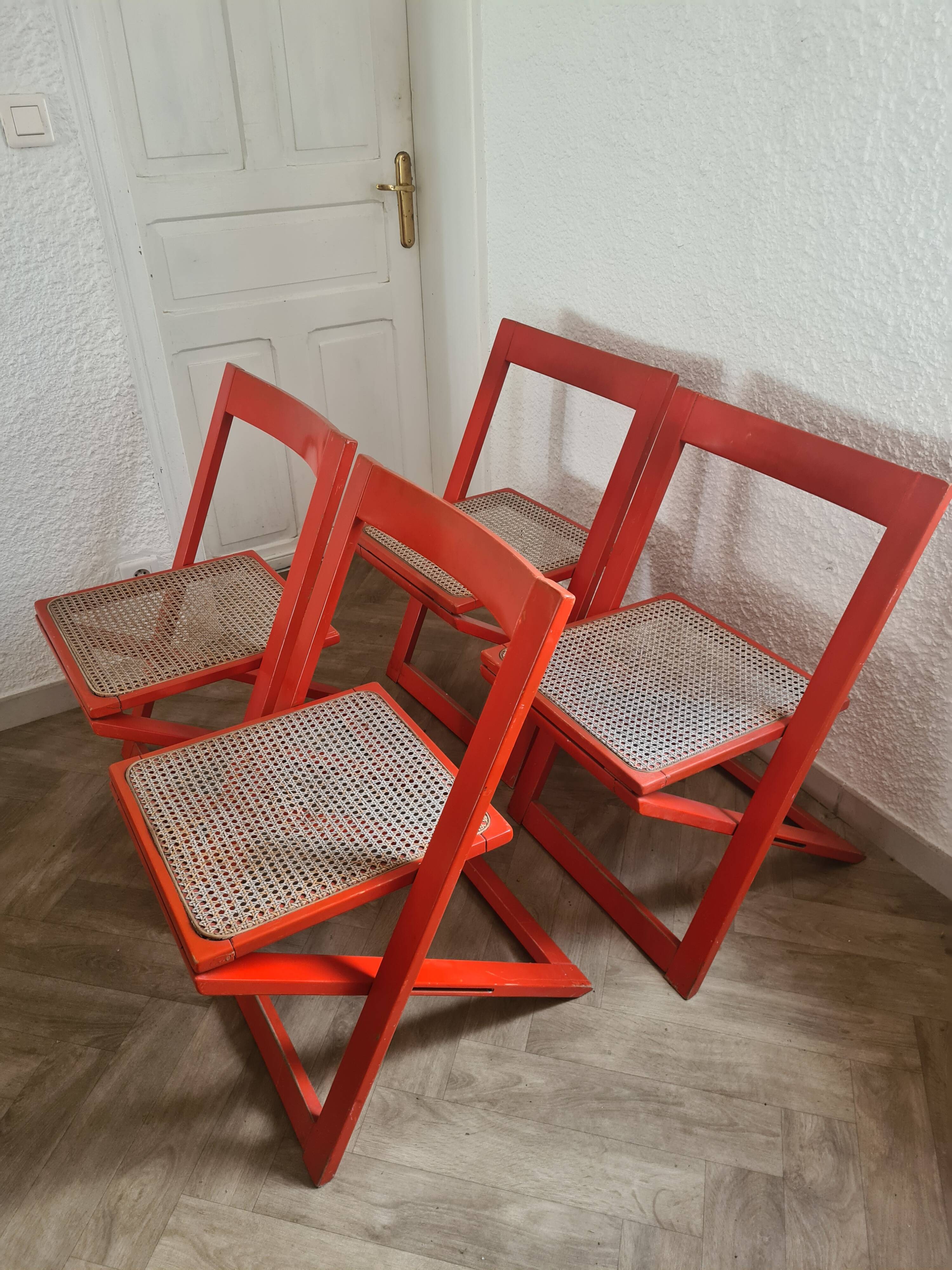 Set de 4 chaises Aldo Jacober