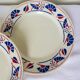 4 dessert plates of Badonviller model Mousmee 221009