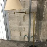 Floor lamp light brass 1970