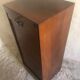Vintage wooden curtain binder cabinet 1950-1960