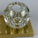 60s 70s peill & putzler cube wall lamp wall sconce ice glass space design