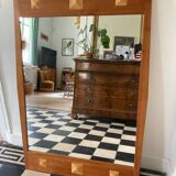 Large Art Deco style mirror