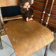 Old children's school chair wood and metal