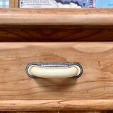 Mado buffet in restored pitch pine