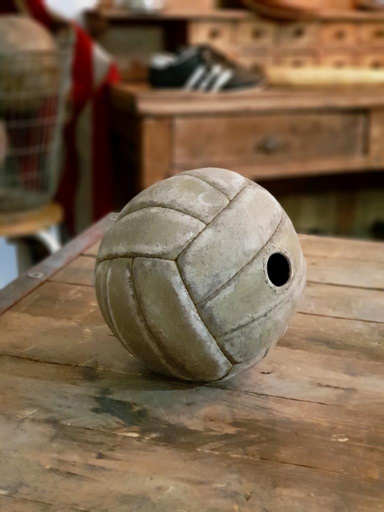 Vintage leather football