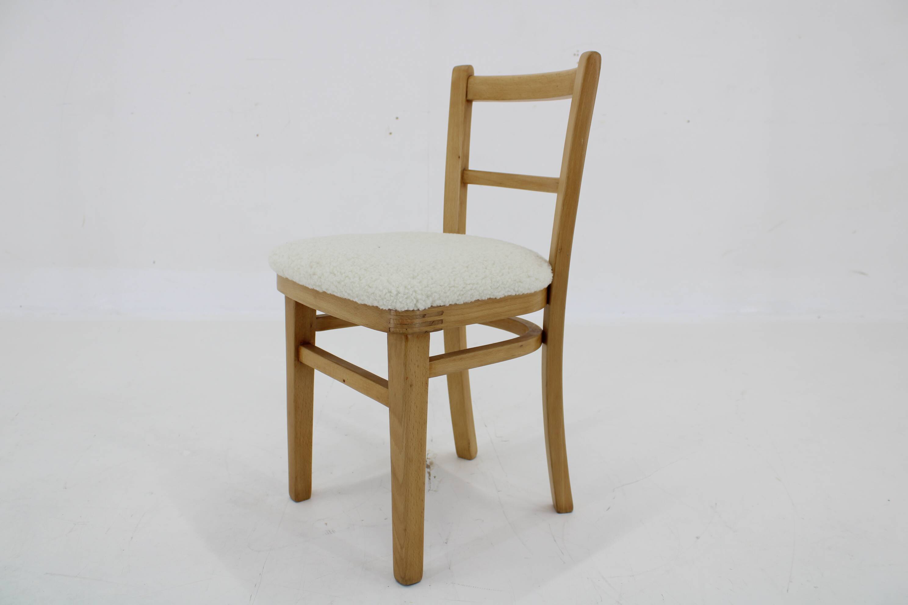 1970s Beech Children Chair ,Restored