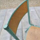 Set of two school chairs