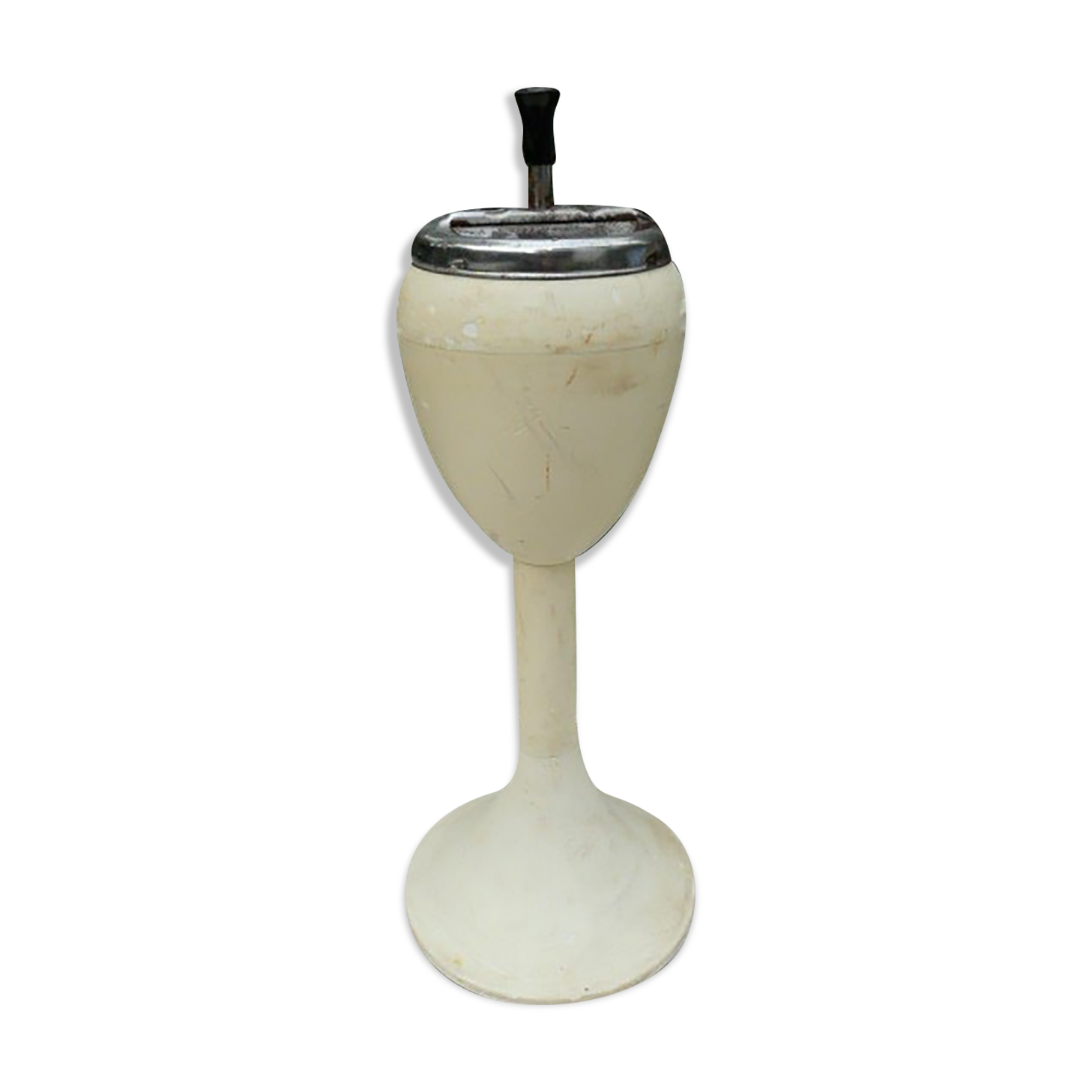 Tulip and culbuto standing ashtray