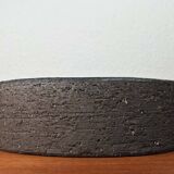 Large studio pottery bowl in modern mid-century Danish style by Bangholm, 1960s.