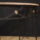 20th century French half-moon console