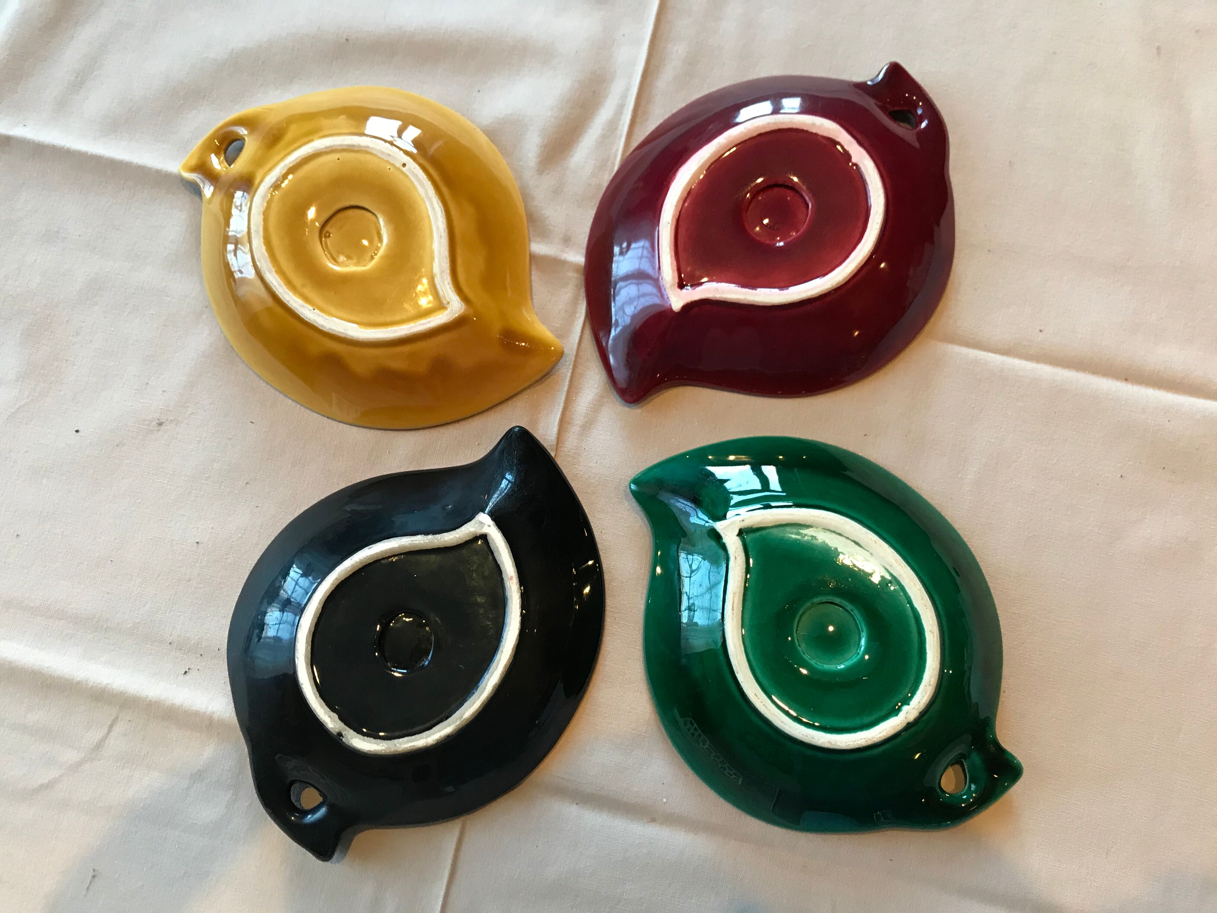 Set of 4 ramekins from the 50s