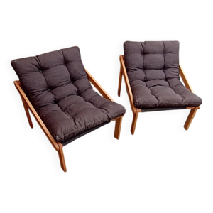 Fauteuils vintage scandinaves