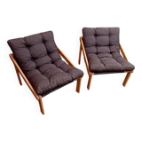 Fauteuils vintage scandinaves