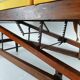 Antique English military hospital bed